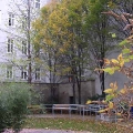 Blick auf die Gehilfe im Mariahilfer Ruhe- und Therapiepark