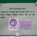 Mariahilfer Ruhe- und Therapiepark - Beschallungsfreie Infos im Glaskasten