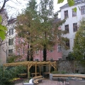 Mariahilfer Ruhe- und Therapiepark - Pergola und Sitzschnecke 