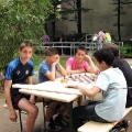 Vinzenz von Paul-Park - Generationenfest- Beim Schachspielen