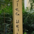 Sieg Heil auf der Pergola